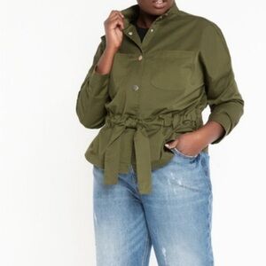 Army Green Denim Jacket